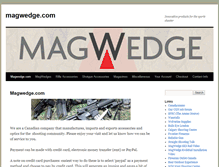 Tablet Screenshot of magwedge.com